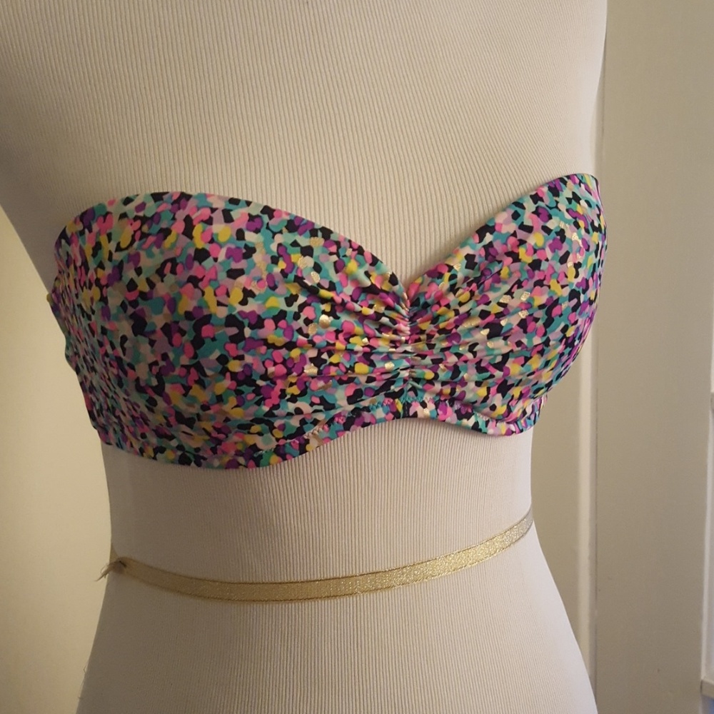 Victoria's secret confetti swimsuit top